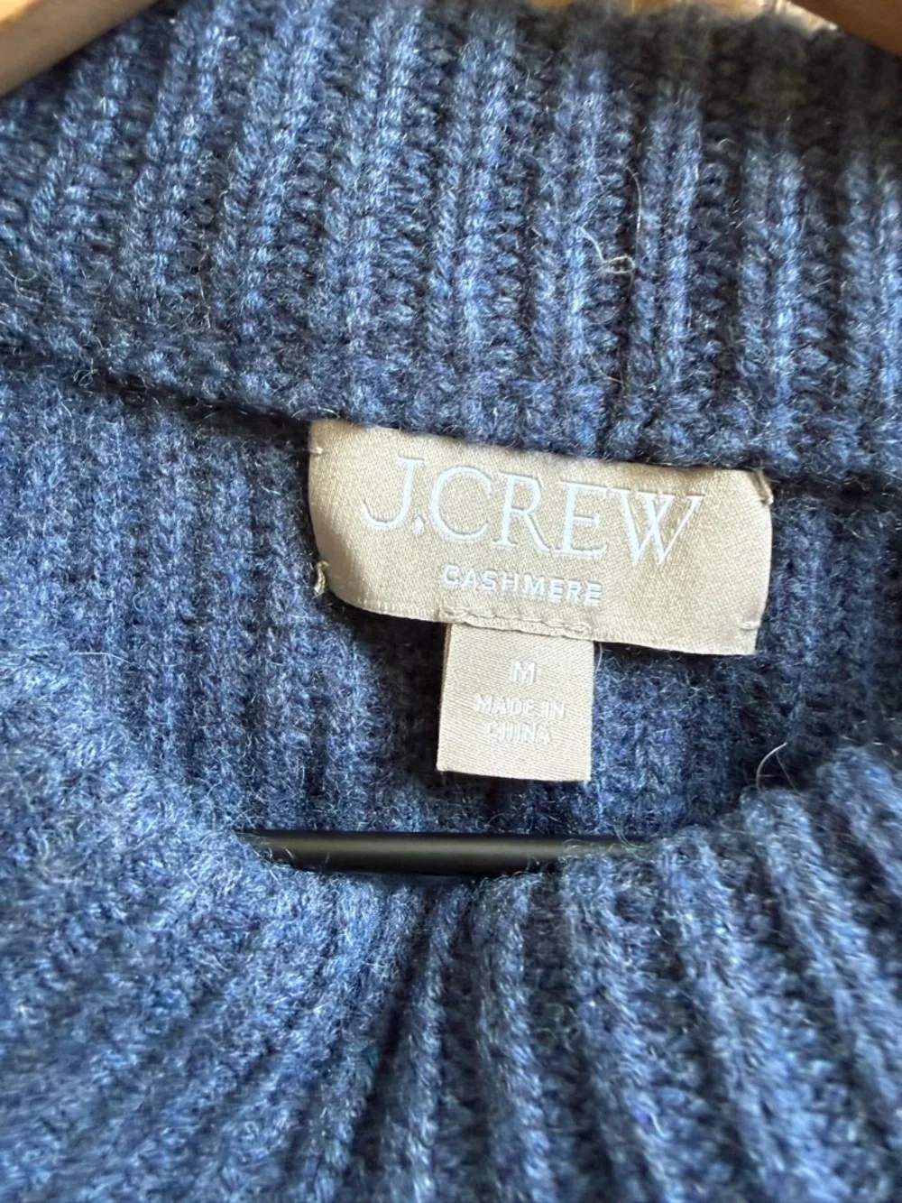 J. Crew ribbed cashmere cropped sweater - Picture 5 of 8